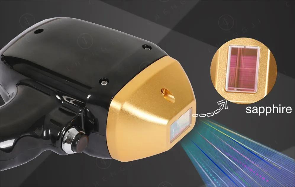 Sapphire cooling system handle