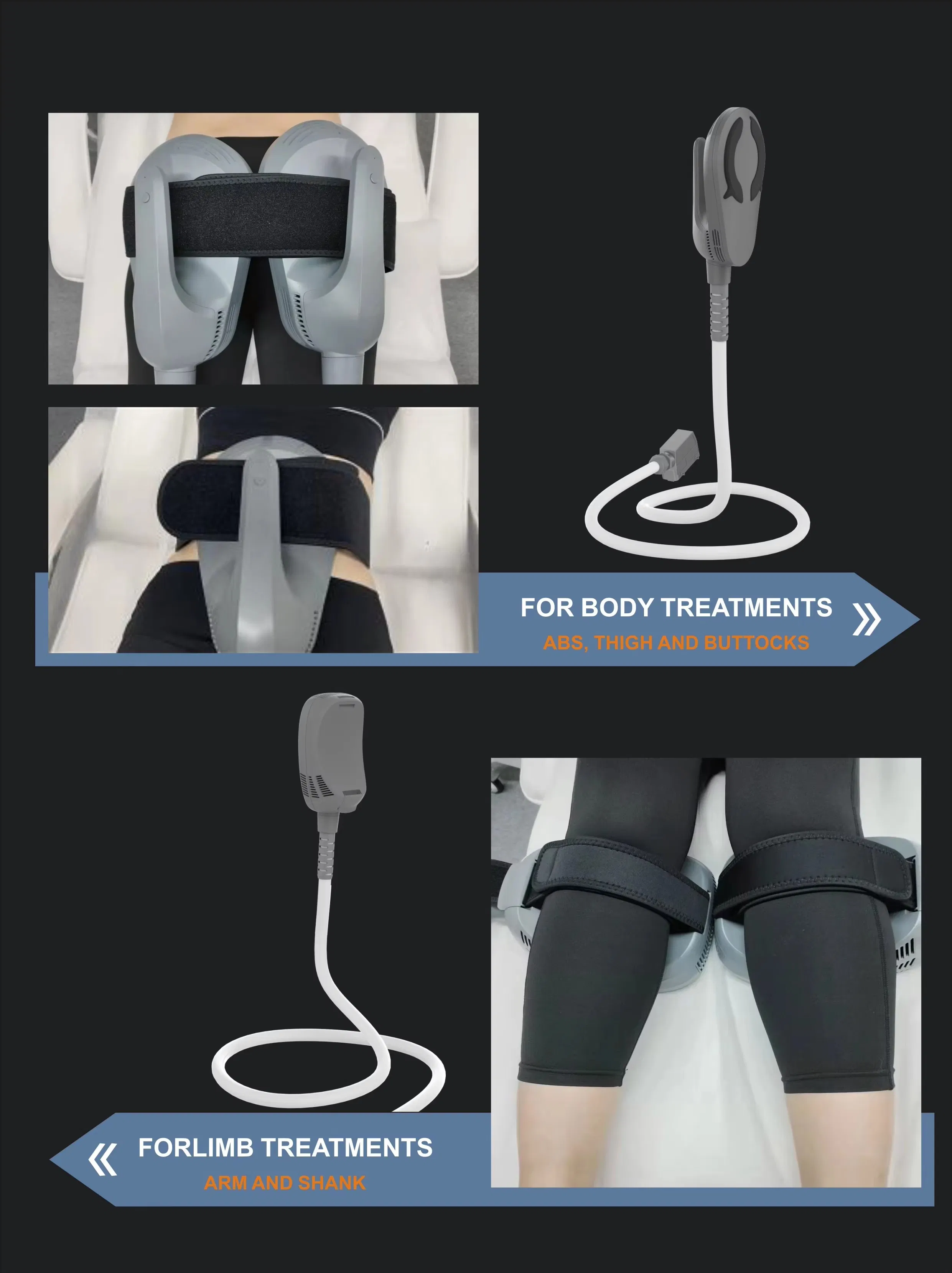 Professional 4 Handles EMS Body Sculpting Machine Slim 13 Tesla
