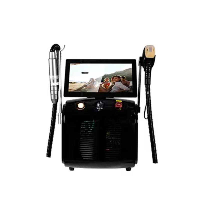 2 In 1 High Quality Hair Removal Diode Laser ND Yag Hair Removal And Skin Rejuvenation Machine