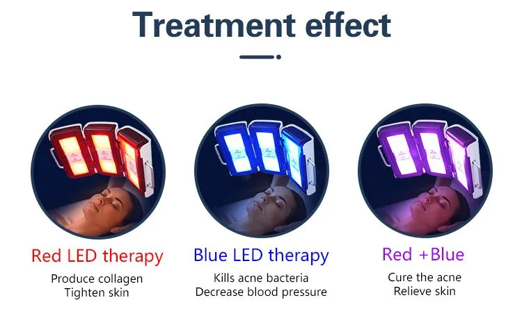 PDT LED Photon Therapy Portable Red Light Therapy Device Photodynamic PDT LED PDT Bio Blue LED PDT Light Therapy