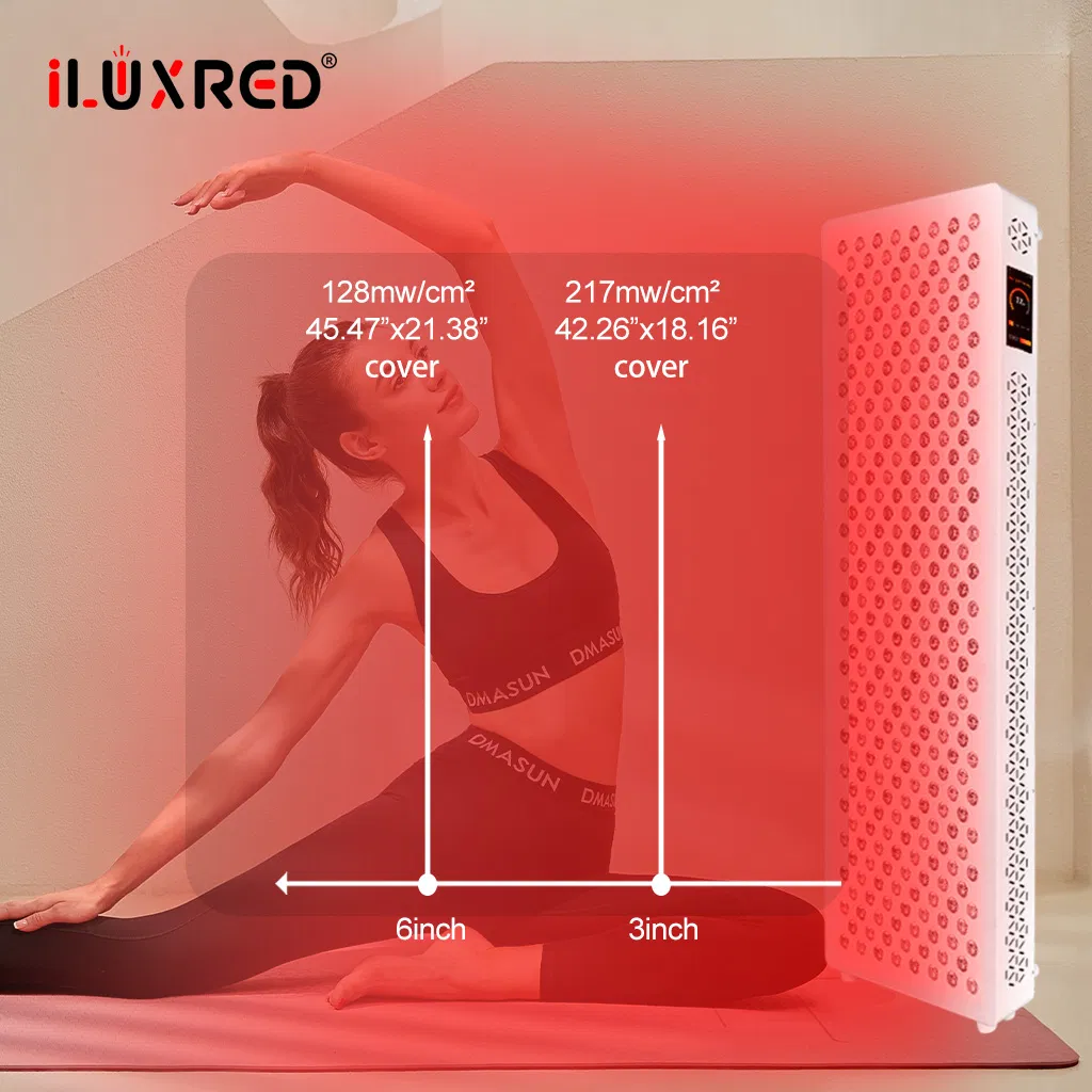 1500W Factory OEM/ODM High Efficiency Infrared LED Red Light Therapy Sauna Panel Bed Device Handheld