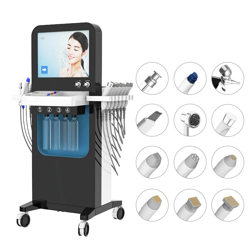 Spam27 Luxury Diamond Microdermabrasion Facial Machine Aqua Peel Hydro Water Cleansing Booster for Beauty Salon Home Use