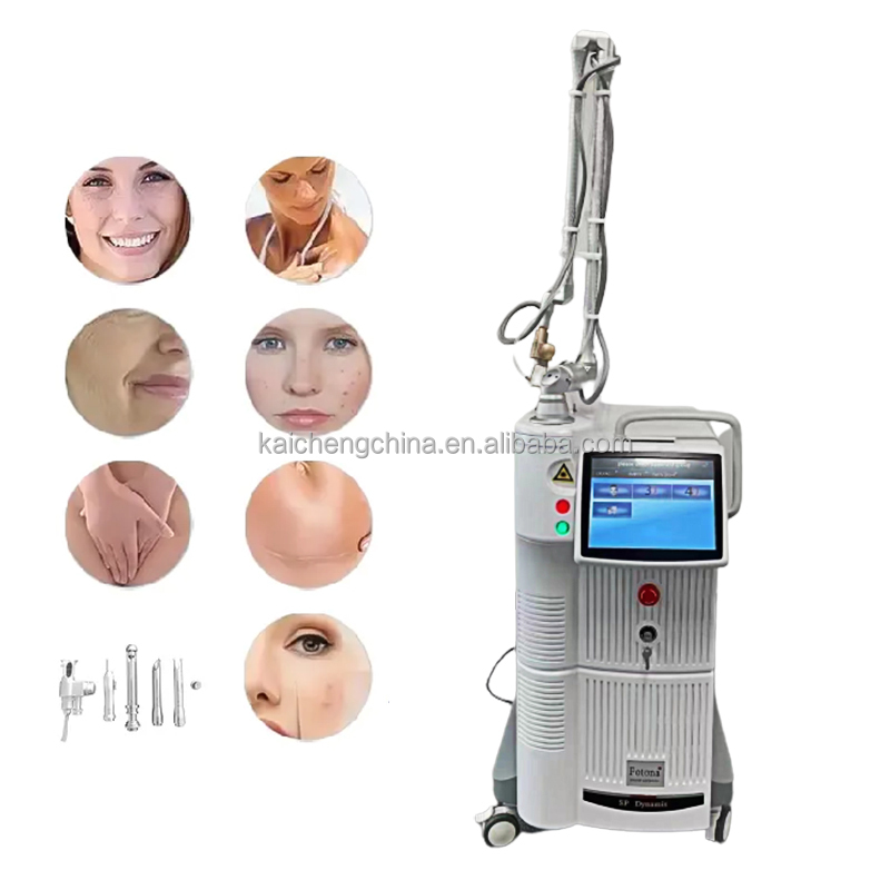 fractional co2 laser machine standing