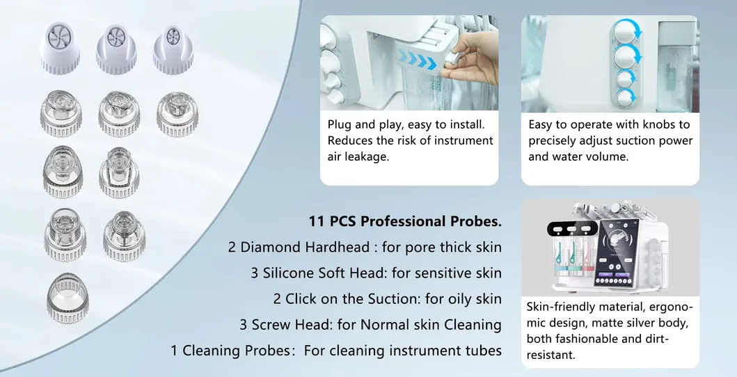 Facial Oxygen Cleaning Machine Features