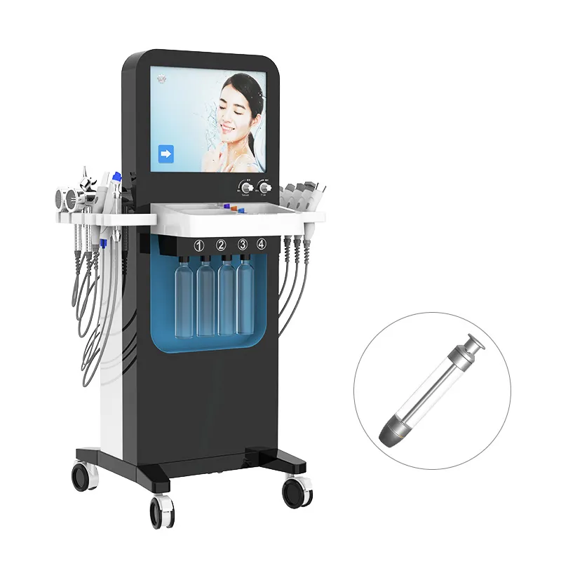 Spam27 Luxury Diamond Microdermabrasion Facial Machine Aqua Peel Hydro Water Cleansing Booster for Beauty Salon Home Use