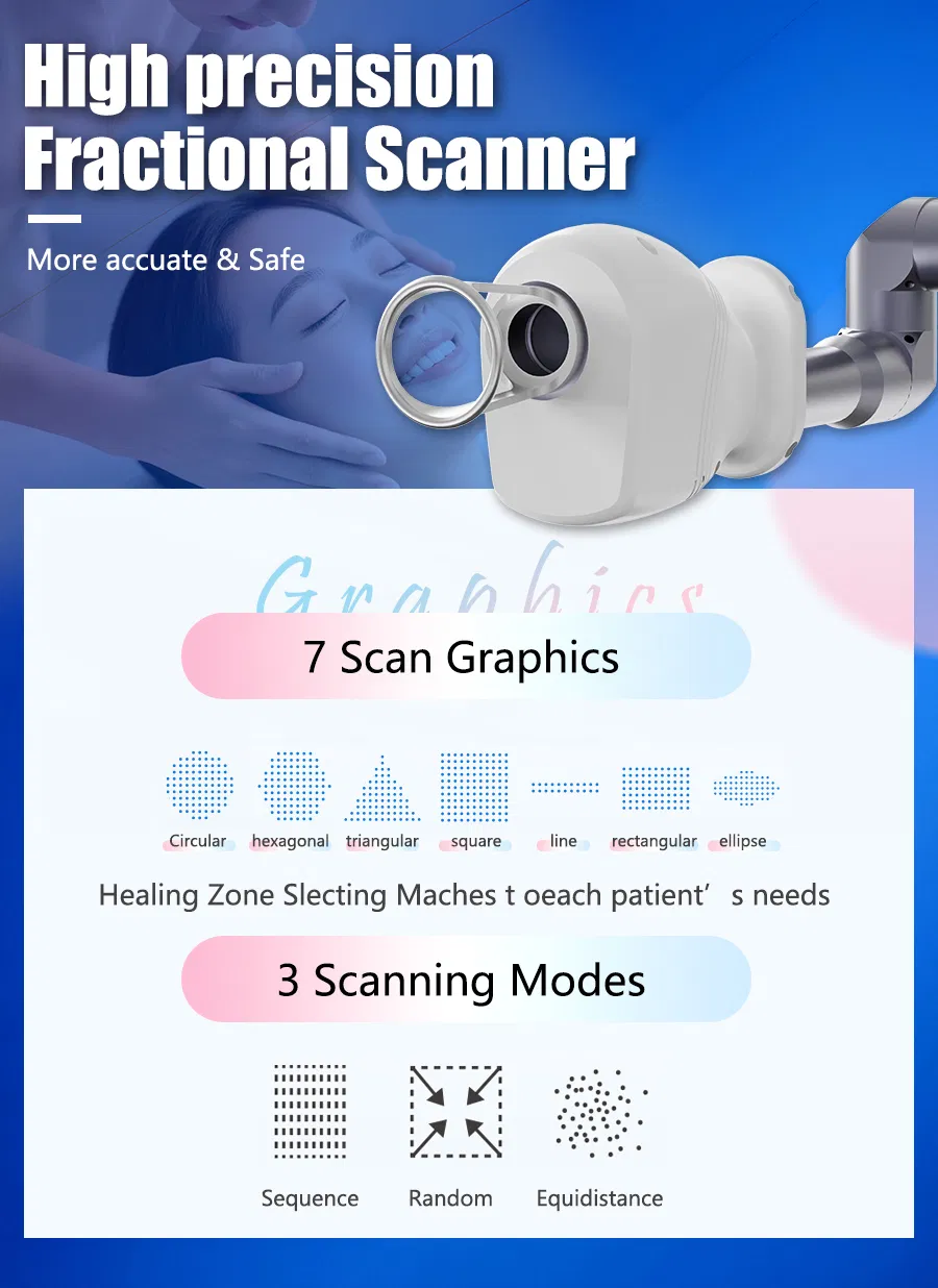 Usfda 510K Approved Fractional CO2 Laser for Skin Resurfacing Stretch Mark Scar Laser Removal Vaginal Rejuvenation