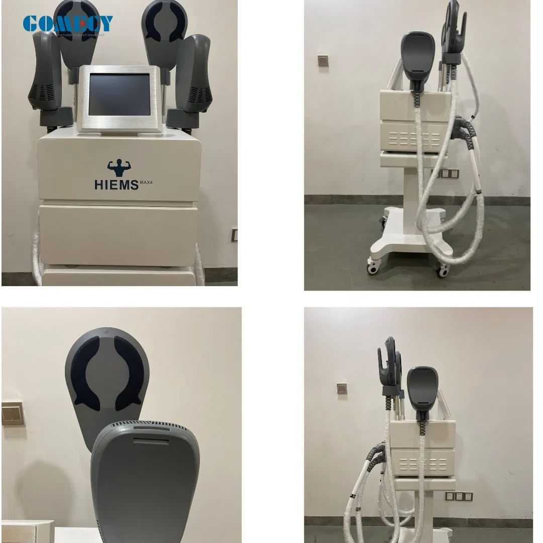 Professional 4 Handles EMS Body Sculpting Machine Slim 13 Tesla