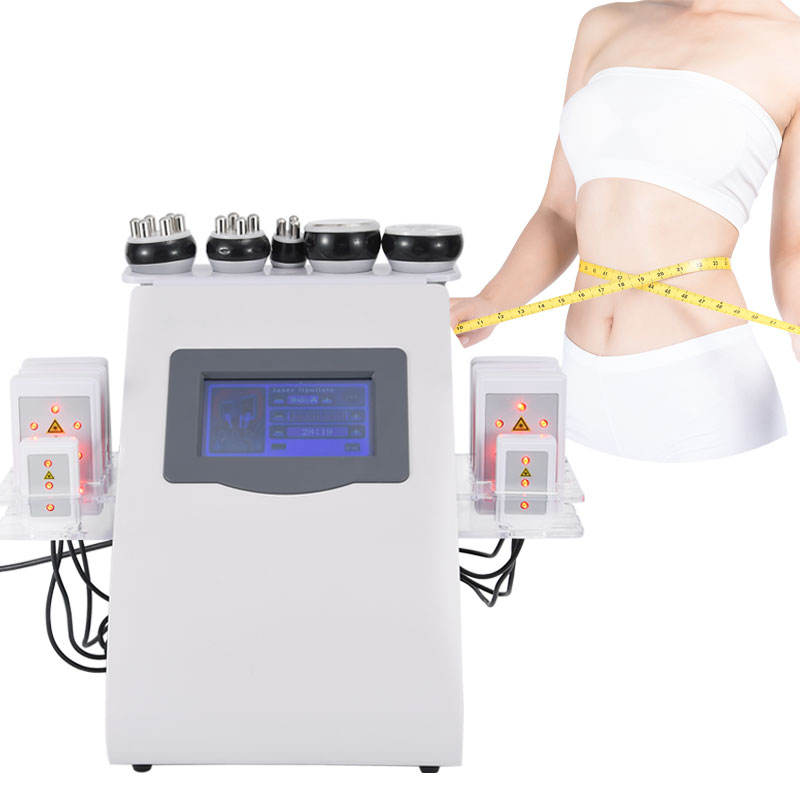 Vacuum Cavitation Slimming Machine 6 Handles Body Shaping Skin Tightening Device for Fat Reduction