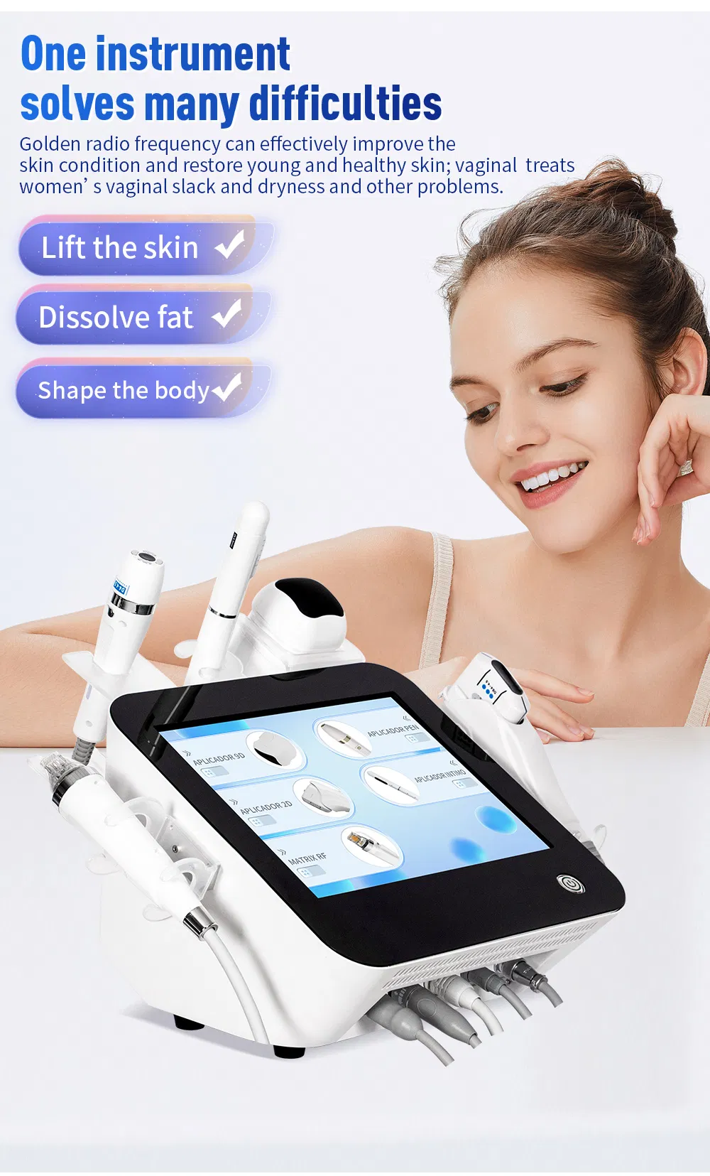 5 in 1 HIFu Machine View 2