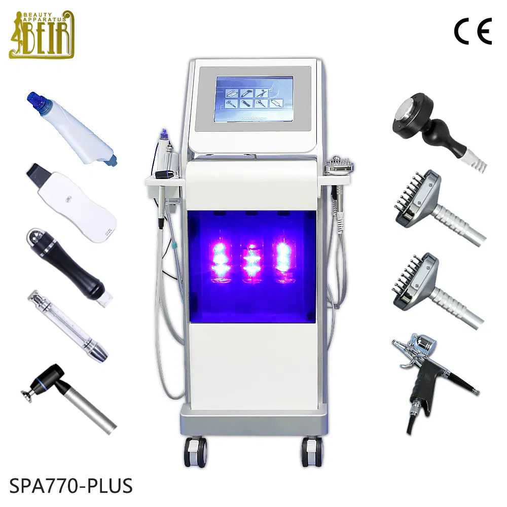 Skin Care Machine Beauty Facial Hydro Microdermabrasion Ultrasound Skin Scrubber Beauty Machine