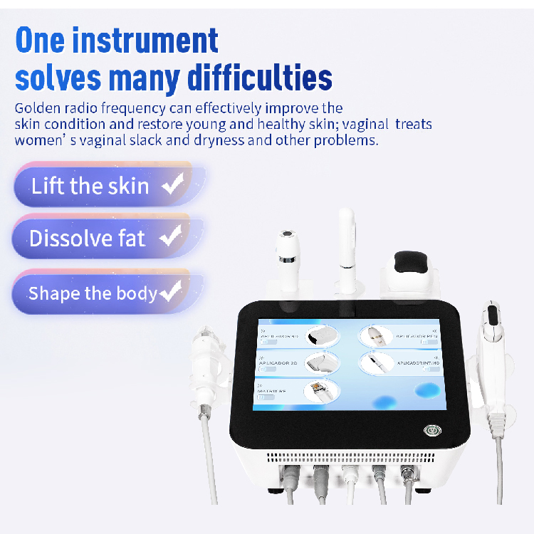 Best Selling 5 in 1 HiFi RF Microneedle Machine Anti-Wrinkle RF Fractional Microneedle Skin Tightening Scar Acne Removal Machine