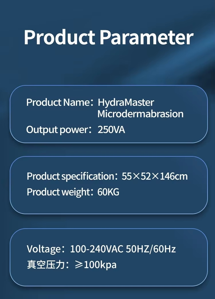 Hydro Microdermabrasion Oxygen Jet Aqua Facials Machineskin Care Cleaning Facial Machinehydra Dermabrasion Facial Machine