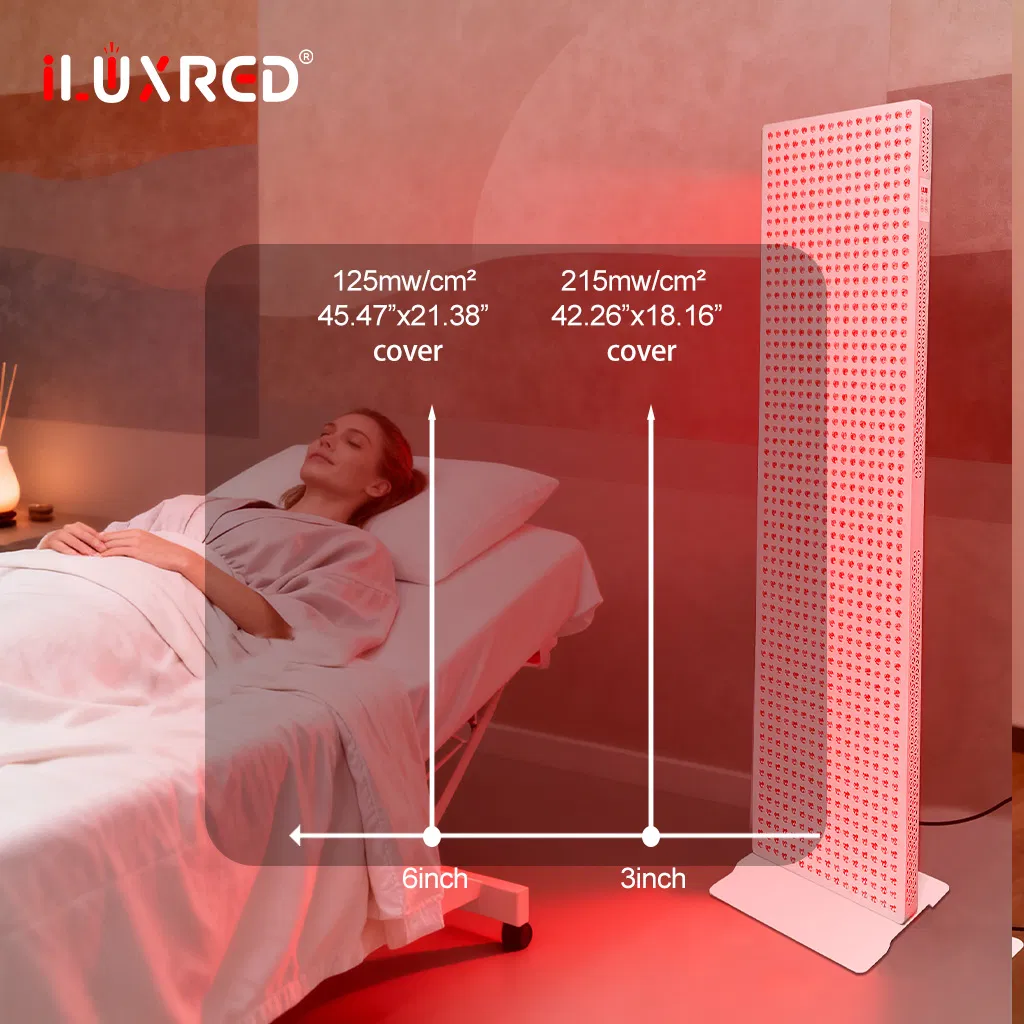 5000W Infrared Device with Touch Screen Red Light Therapy Device Handheld Bed Infrared LED Red Light Therapy Sauna Panel