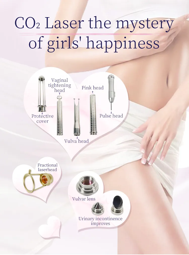 Fractional CO2 Laser for Skin Tightening Skin Rejuvenation Scar Removal Skin Beauty Device