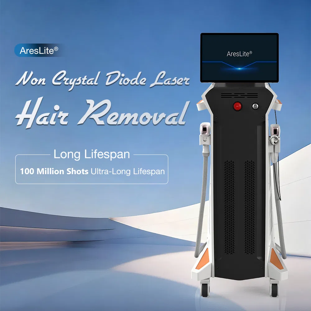 CE FDA Non-Invasive Ice Titanium 4 Waves 755 808 1064 940nm Painless Diode Laser Hair Removal Machine for Salons