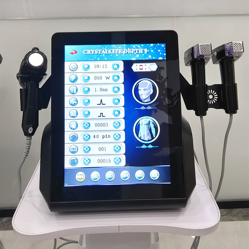 New Beauty Equipment RF-Microneedling &amp; Cold Hammer Machine for Skin Tightening Machine