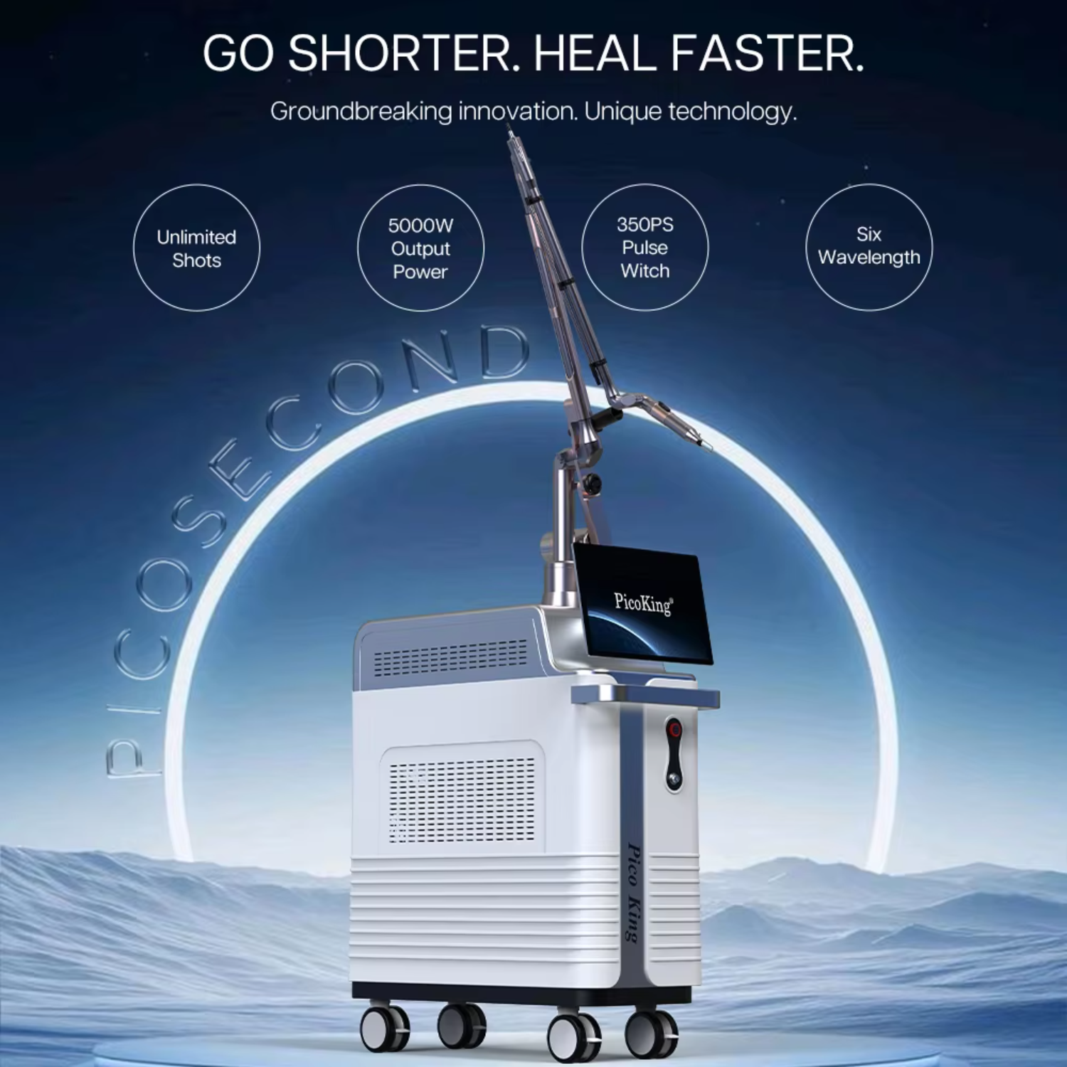 Professional 350ps Picosecond Laser System