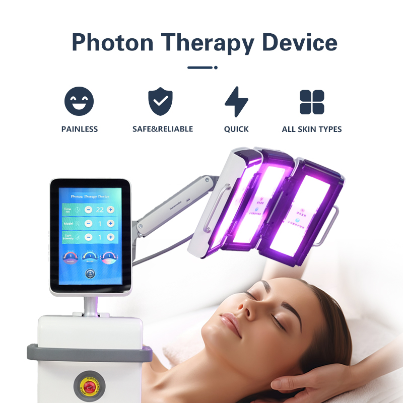 PDT LED Photon Therapy Portable Red Light Therapy Device Photodynamic PDT LED PDT Bio Blue LED PDT Light Therapy