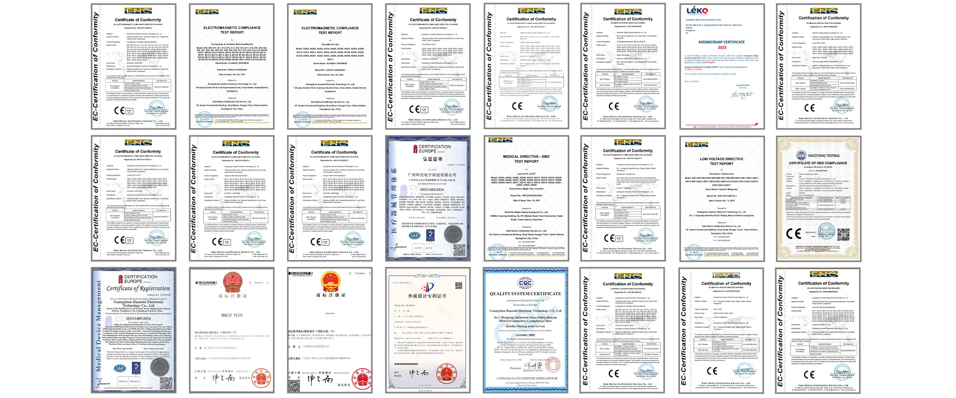 Product Certifications
