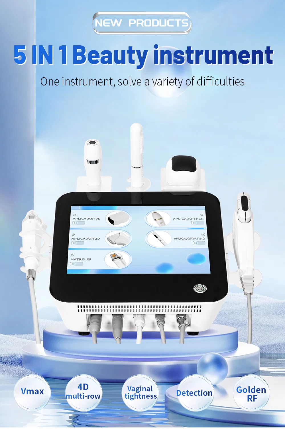 5 in 1 HIFu Machine View 1