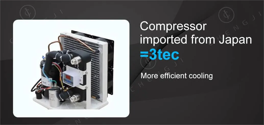 High power compressor system cooling