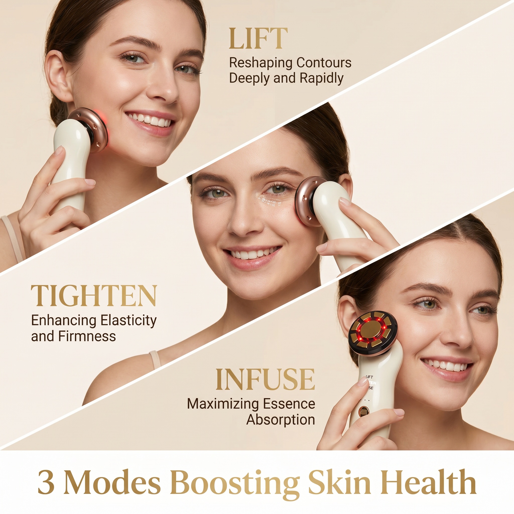 V Face Anti-Aging Face Lifting Massager Vibrating Skin Firming Beauty Device Facial Massage Instrument Skin Tightening