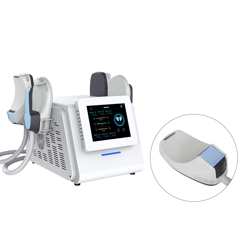 High Power EMS Body Sculpting Machine Neo 4 RF Handles Hi-Emtsure Fat Reduce Electromagnetic Muscle Building Machine EMS Slim Neo