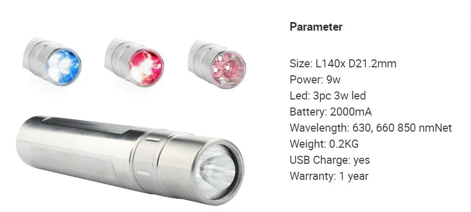 Red Light Therapy Package Details