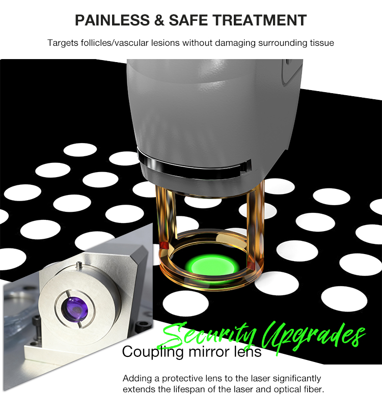 Medical CE Approved Dual Wavelength Laser 755nm 1064nm Long Pulse Nd YAG Alexandrite Hair Removal Device