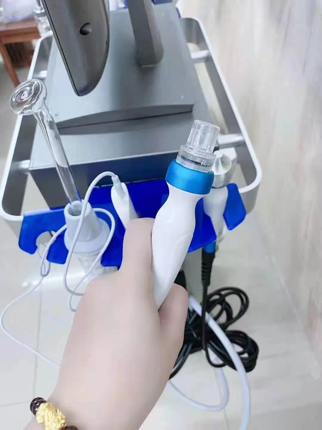 8 in 1 Hydro Facial Skin Exfoliation Oxygen Jet Peeling Microdermabrasion Beauty Machine