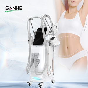 Hot Sale 4 RF Handles Weight Loss Machine Cryolipolysis Cryo Slimming System Vacuum Cavitation Technology Slimming Machine