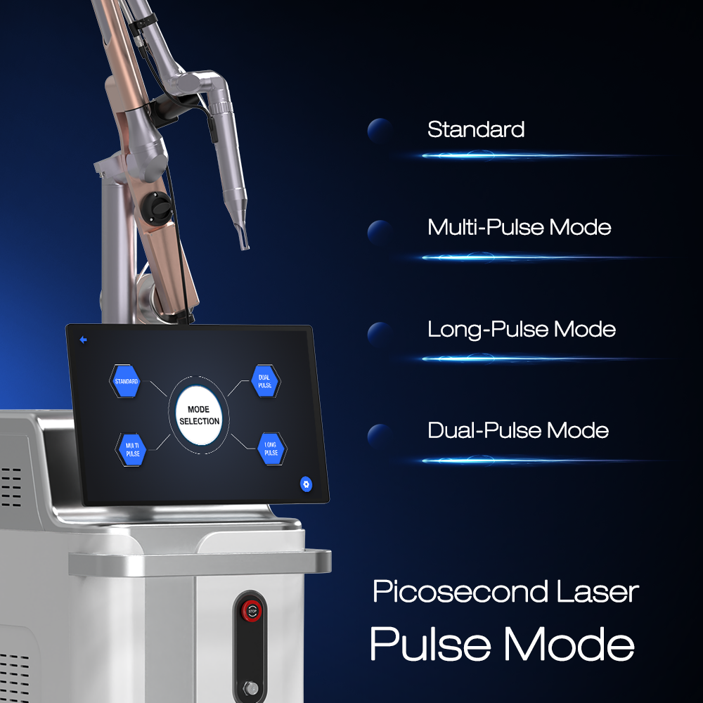 510K Professional 350ps Picosecond Laser 1064nm 755nm 532nm 1320NM Q Switched Nd Yag Laser Pico Laser Tattoo Removal Machine