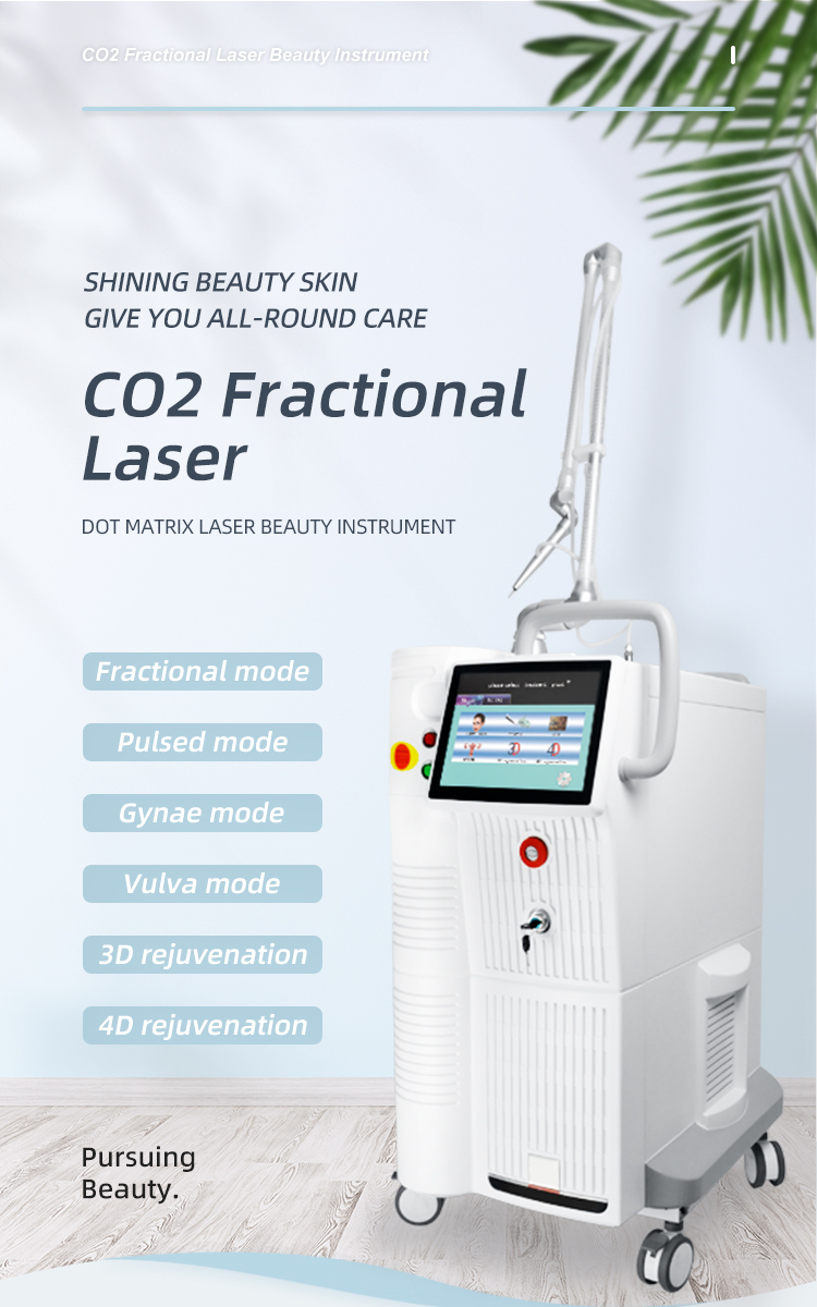 Fractional CO2 Laser Machine 60W Scar Removal Vaginal Tightening