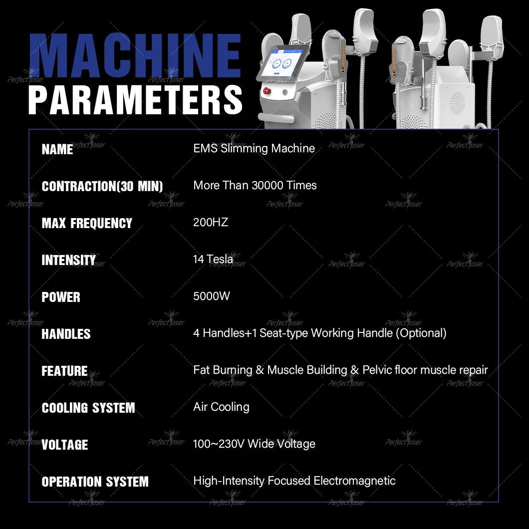 EMS+RF Electromagnetic Body Electromagnetic Sculpting Postpartum Pelvic Floor Muscle Beauty Machine