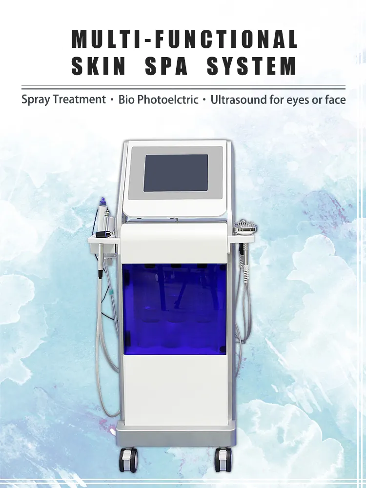 Skin Care Machine Beauty Facial Hydro Microdermabrasion Ultrasound Skin Scrubber Beauty Machine