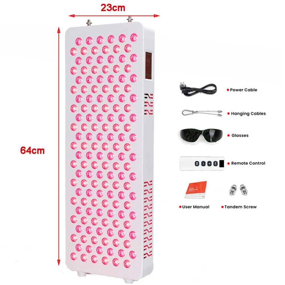 FDA FCC CE Cleared Multi Wavelength Household LED Blue Red Light Therapy Panel, Infrared Lamp Pain Relief Skin Beauty Wrinkle Reduction OEM ODM Wholesale Device