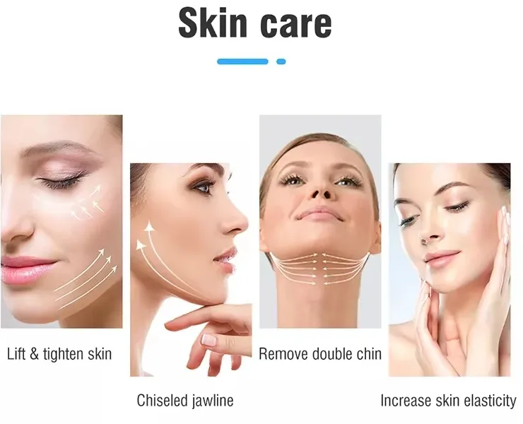 RF High Radio Frequency Skin Tightening Face Lifting 5D Ultrasonic Hifu Machine