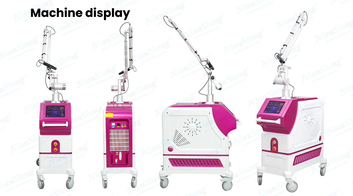 Tattoo Removal Professional Picosecond Laser Machine for Tattoo Removal 1064nm 755nm 532nm Q-Switched Nd Yag Laser with CE