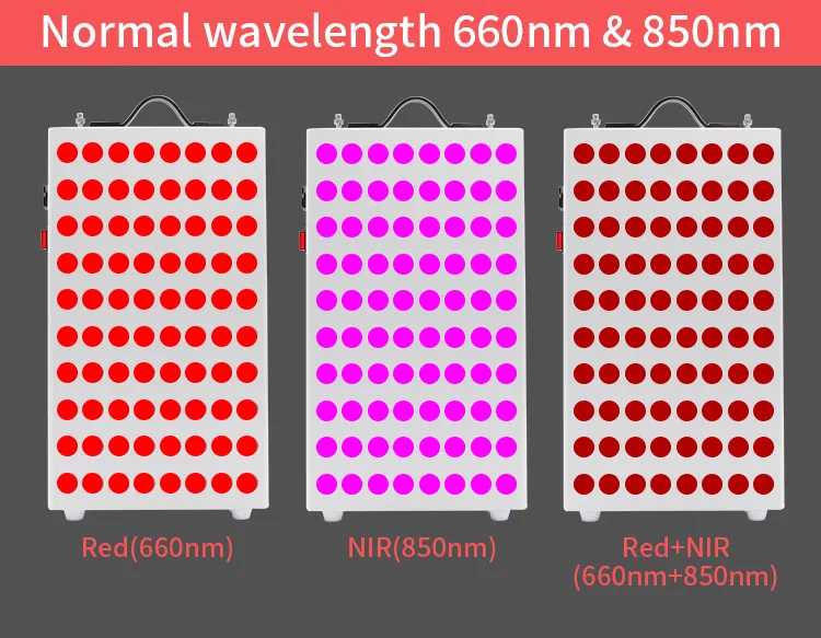 OEM Custom 300W Dual Chip LED Medical-Grade Red Light Therapy Device