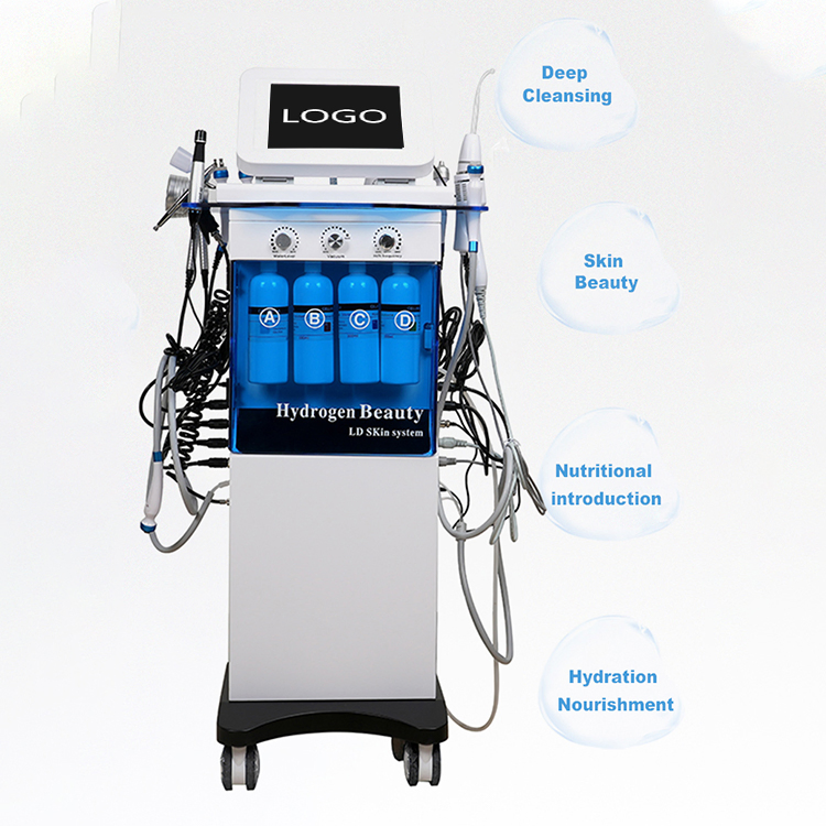 50% off 14 In1 Hydra Jet Peel Hydro Aqua Facial Dermabrasion Machine Microdermabrasion Aqua Hydro Skin Facial Cleaning Device