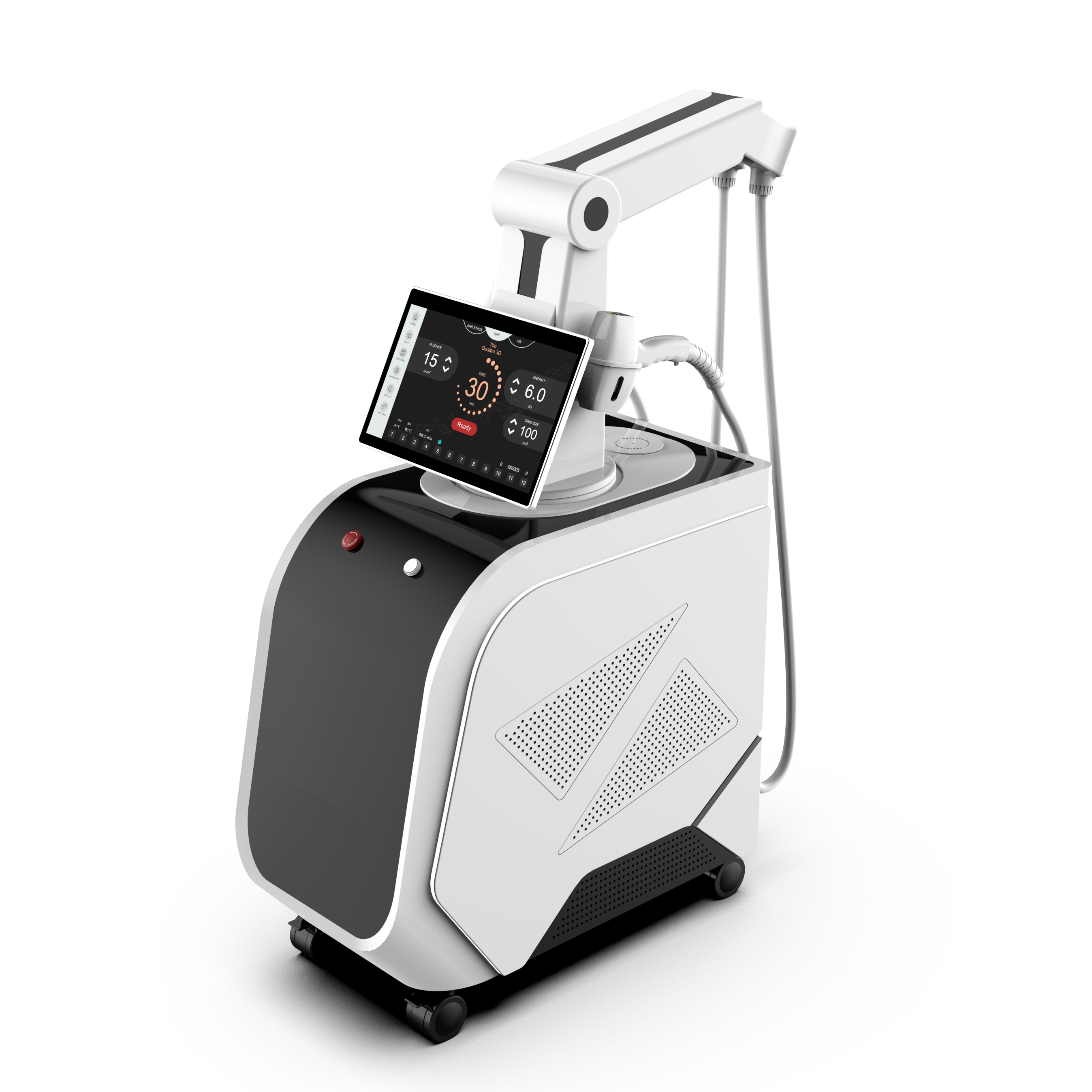 Weifang KM Supplier 2400W Painless Alexandrite Diode Laser 755 808 1064 Hair Removal 3 Wave Lazer Epilation Definitive Machine