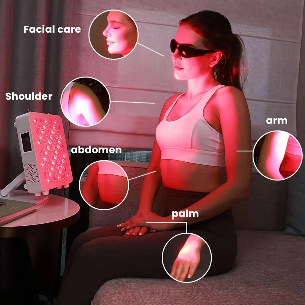 FDA FCC CE Cleared Multi Wavelength LED Blue Red Light Therapy Panel for Skin Beauty, OEM/ODM Infrared Lamp Anti-Aging Sleep Improve Device Wholesale