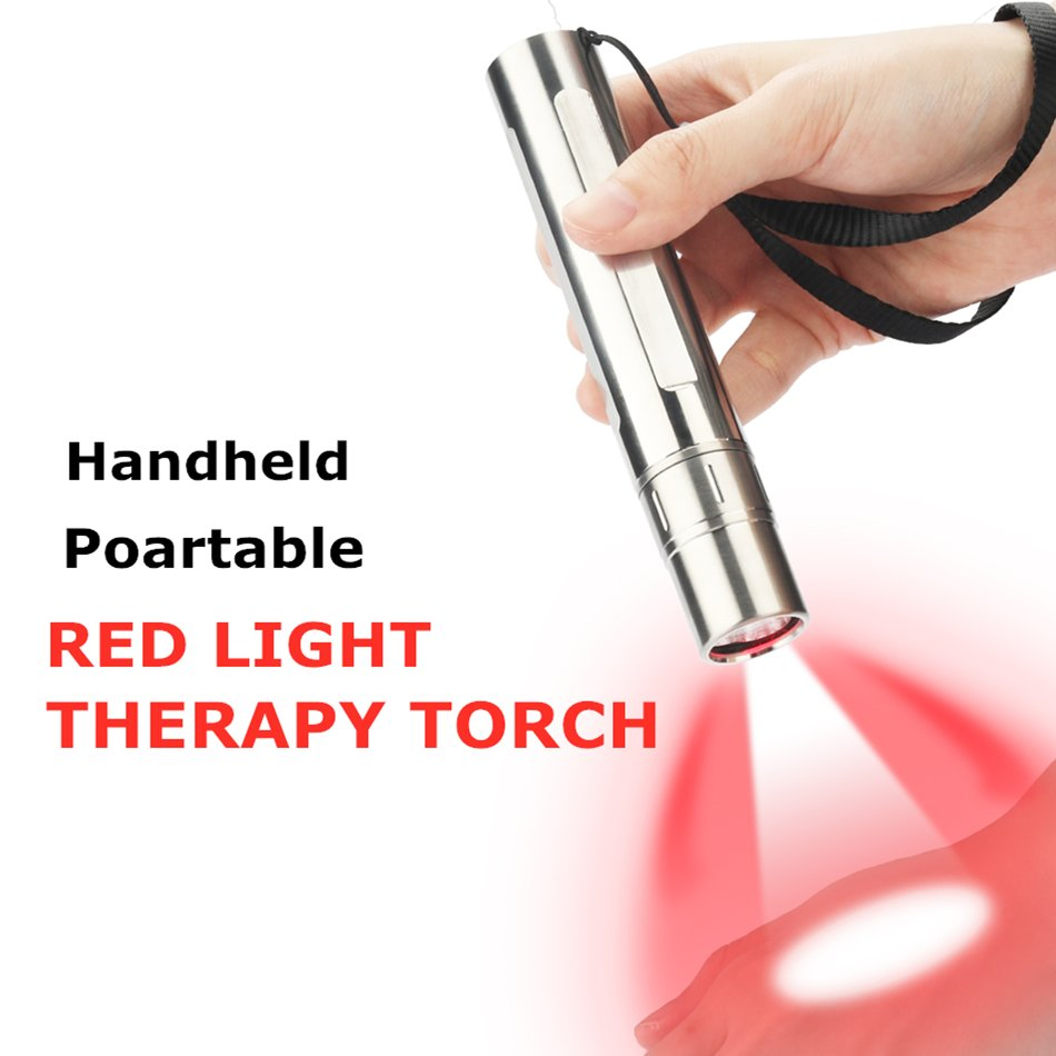 Rlttime Hot Selling Portable Joint Pain Relief Torch 630nm 660nm 850nm Near Infrared LED Red Light Therapy Devices