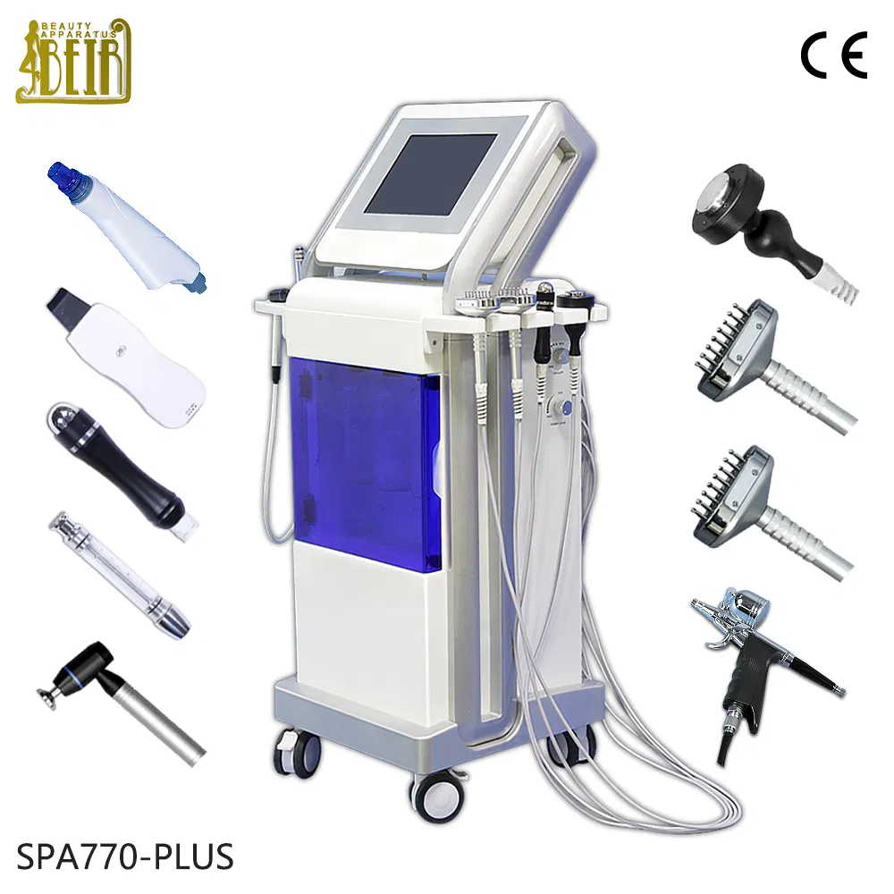 Skin Care Machine Beauty Facial Hydro Microdermabrasion Ultrasound Skin Scrubber Beauty Machine