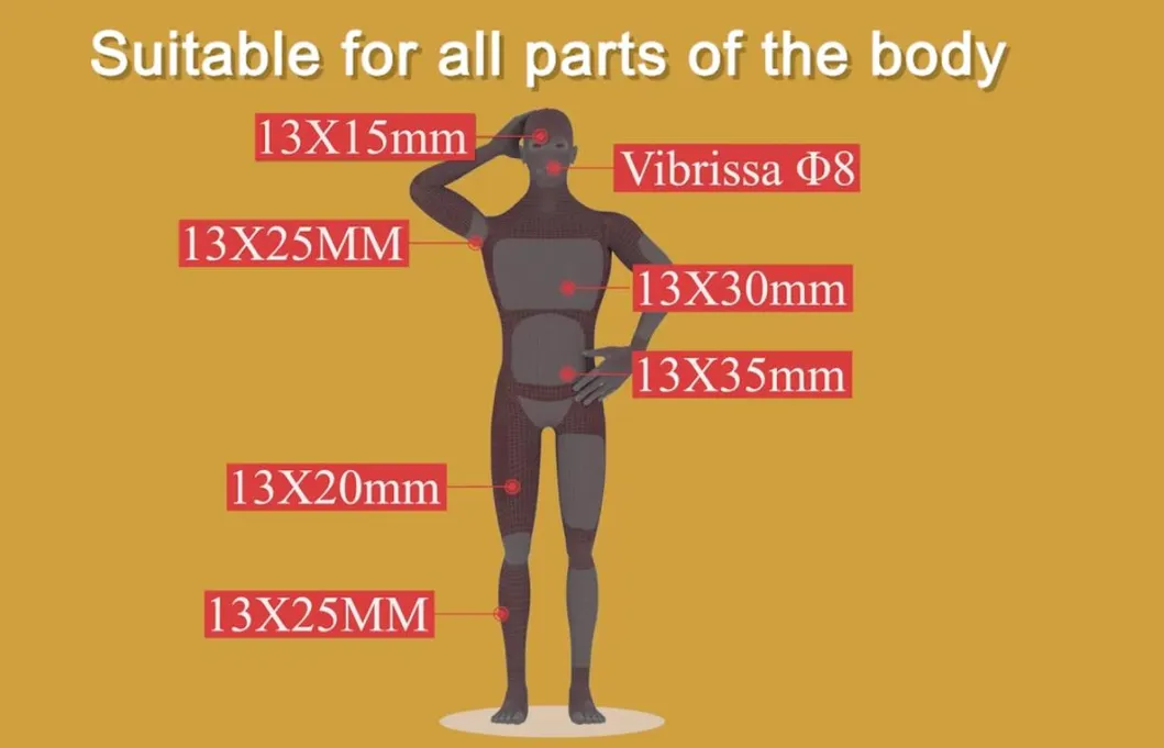 Double-row laser array components