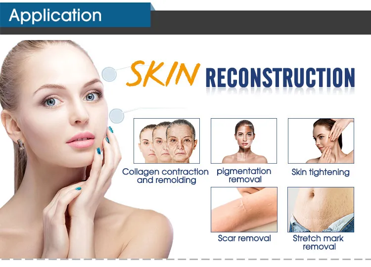 Professional RF Fractional CO2 Laser Salon Device Machine