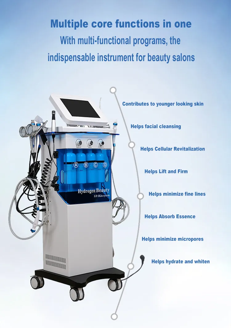 Hydra Facial Equipment Features