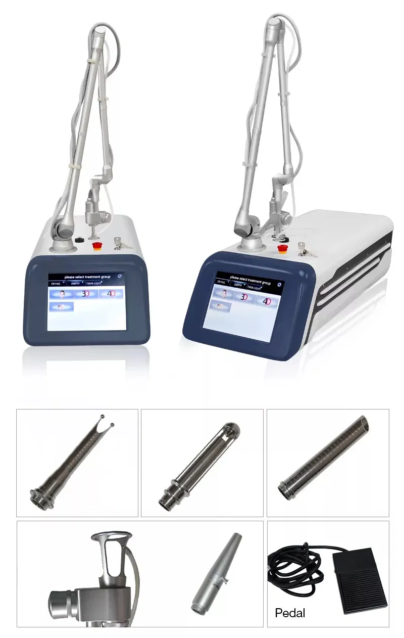 Portable High-Energy Laser CO2 Fractional Laser Pulses Wrinkles Machine