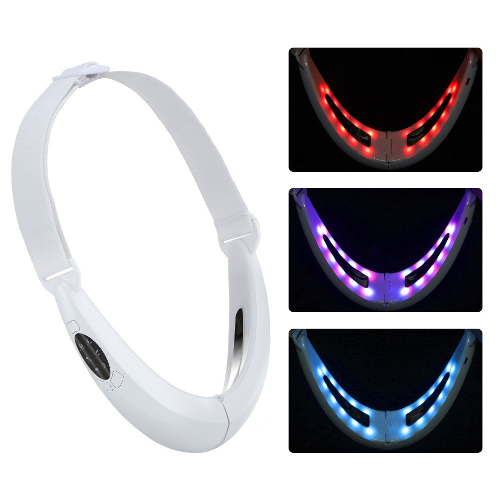 OEM Face Lifting Device Hand-Held V-Face Microcurrent Slimming Instrument Facial Care Beauty Personal Care Equipment JP Plugs