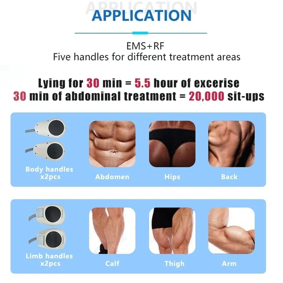 Advanced EMS Body Sculpting Machine for Slimming & Muscle Building
